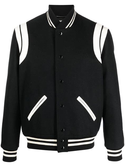 ysl leather jacket dupe|farfetch ysl teddy jacket.